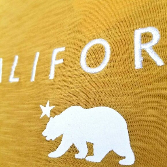 Reflex Women's T-shirt Embroidered‎ California Logo - Picture 3 of 5